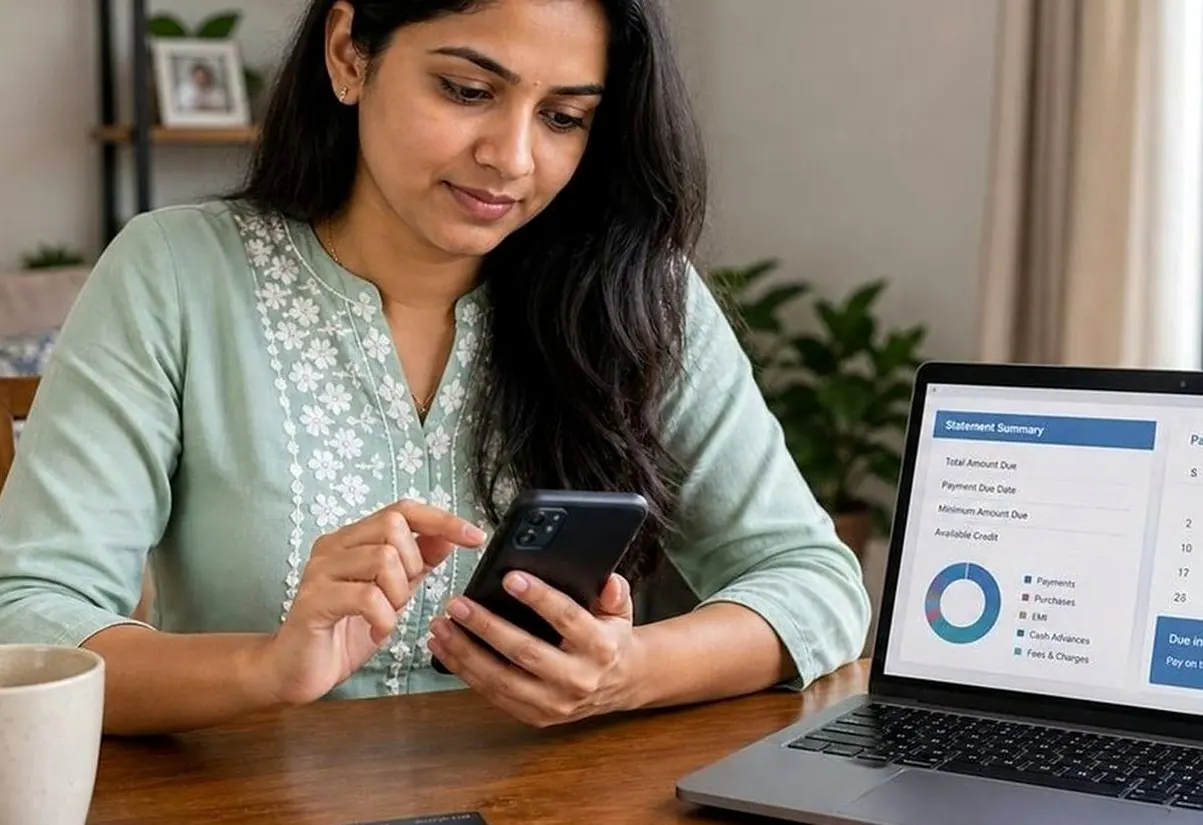Indian shopper checking a zero-cost EMI offer on an online product page